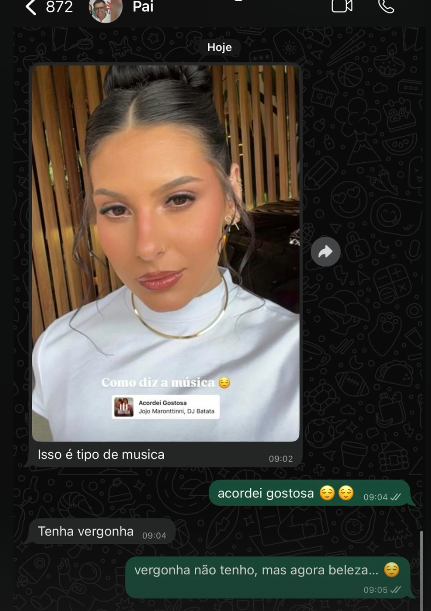 Ana Castela leva bronca do pai por postar música "indecente"