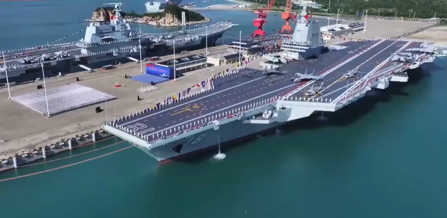 ‘Marinha paralela’ chinesa treina para possível invasão