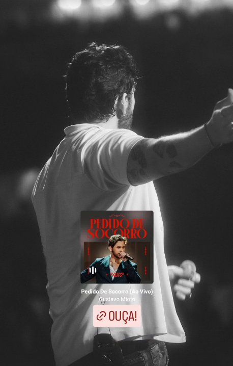 Gustavo Mioto posta story após término de Ana Castela