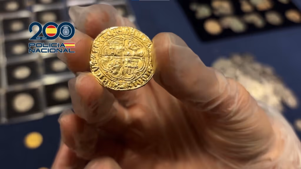 Coroa visigótica do século VI é recuperada em operação contra ladrões especializados