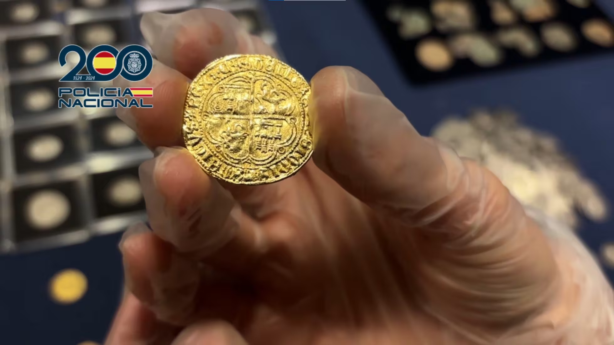 Coroa visigótica do século VI é recuperada em operação contra ladrões especializados