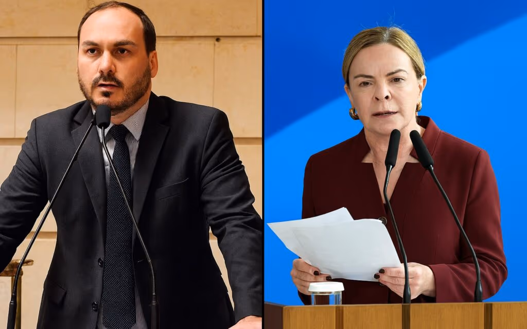 Quem escreveu isso, Carluxo ou Gleisi?