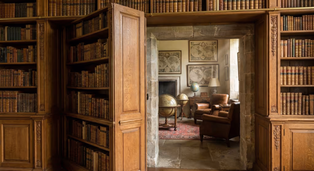 Casa moderna de verdade tem isso: portas ocultas, escadas mágicas e parede que some