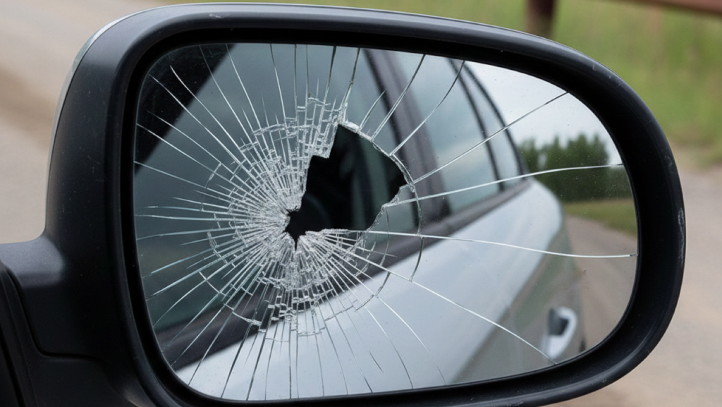 Esse detalhe no espelho do carro pode ser a causa de você ser parado em uma blitz