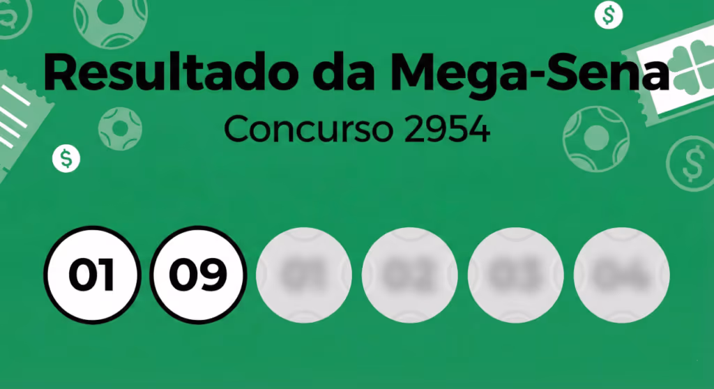 Mega-sena 2954: Sorteio neste sábado acumula e Mega da virada chega a R$ 1 bilhão