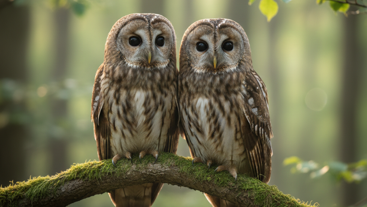 Casal de Corujas-do-mato inférteis são surpreendidos com filhotes órfãos em seu ninho