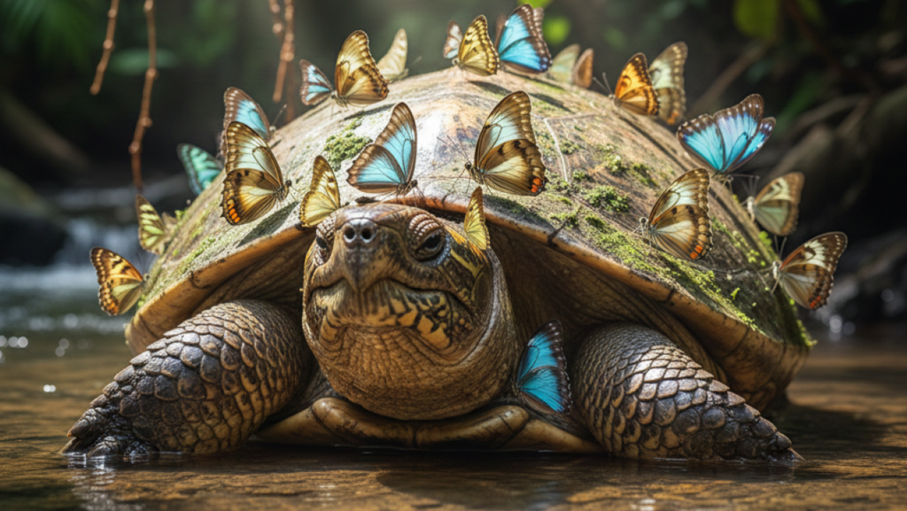 Por que borboletas bebem lágrimas de tartarugas na Amazônia?