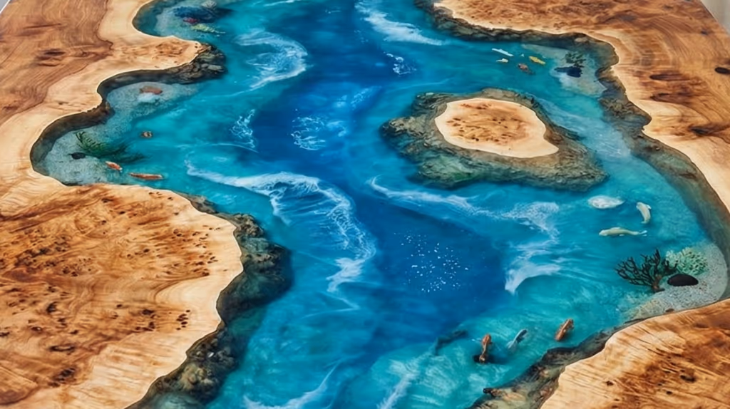 Eles prenderam um oceano dentro de uma árvore morta