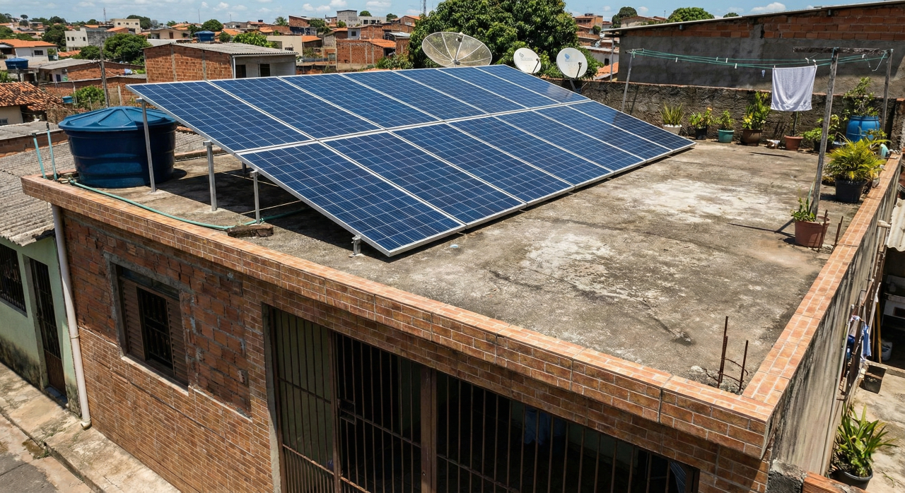 Como instalar energia solar na laje de casa passo a passo