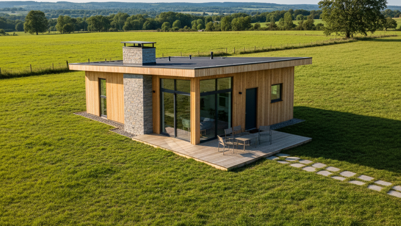 Como construir uma casa digna de revista por apenas R$ 110 mil?