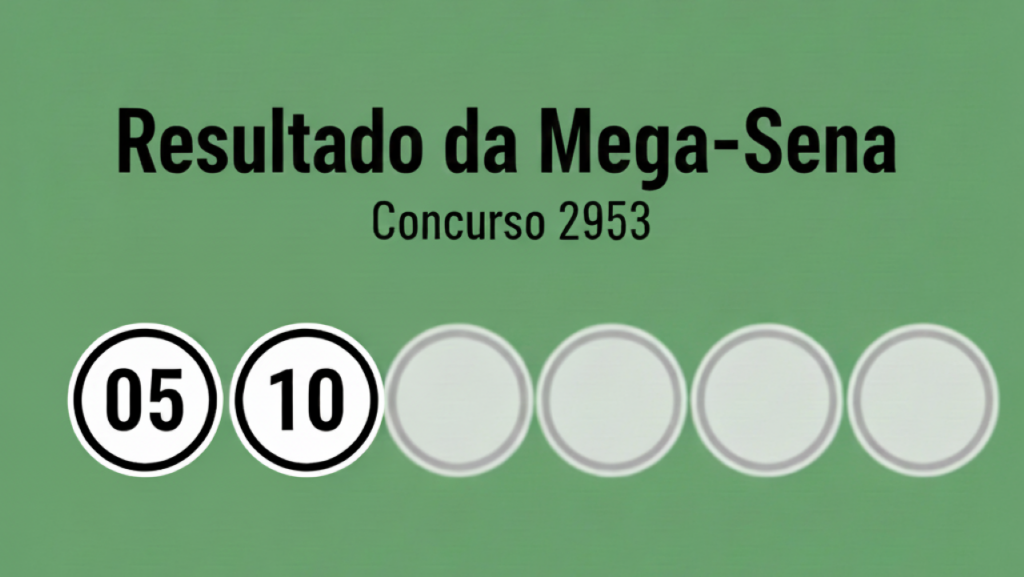 Com 0 ganhadores na Mega-Sena 2953, prêmio de R$ 62 milhões agita o próximo sábado