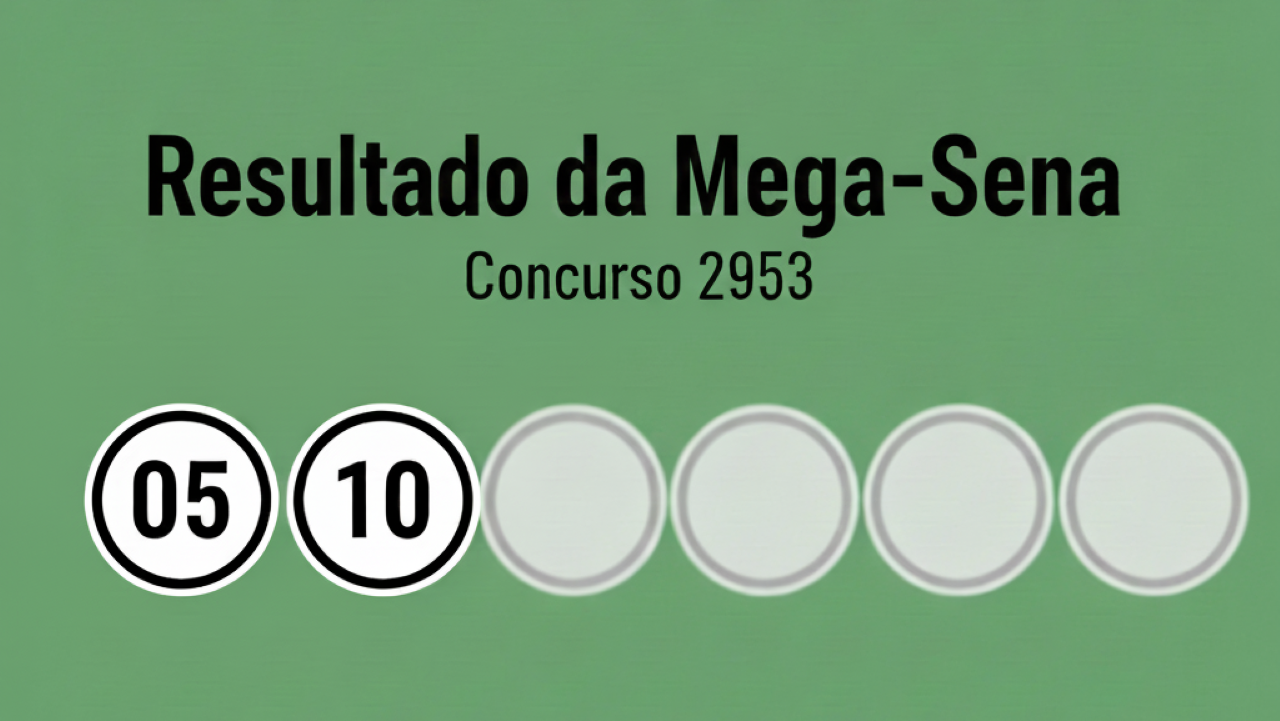 Com 0 ganhadores na Mega-Sena 2953, prêmio de R$ 62 milhões agita o próximo sábado