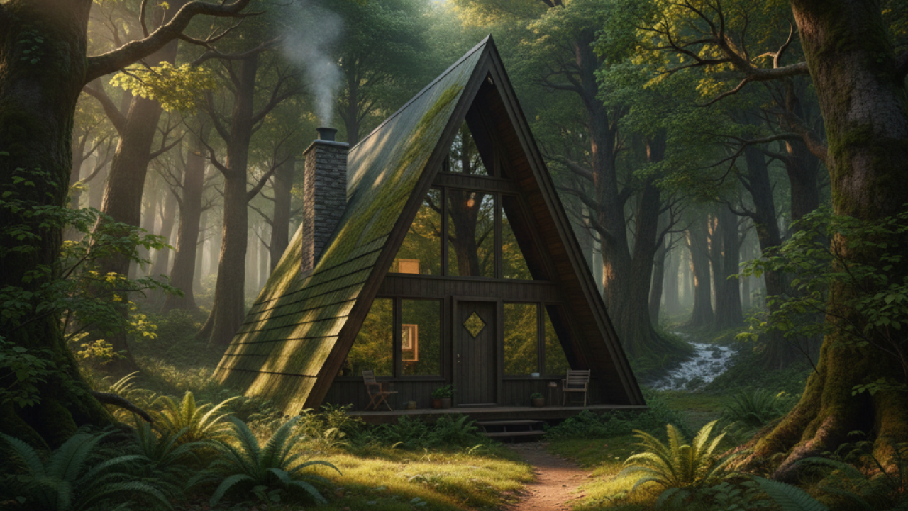 Casal ergue um chalé em sete dias e o segredo não é só correr contra o tempo