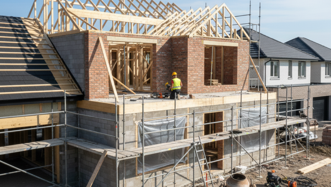 Homem constrói casa em apenas 70 dias e choca pedreiros