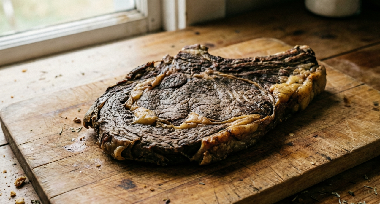 O erro que deixa a carne queimada por fora e crua por dentro