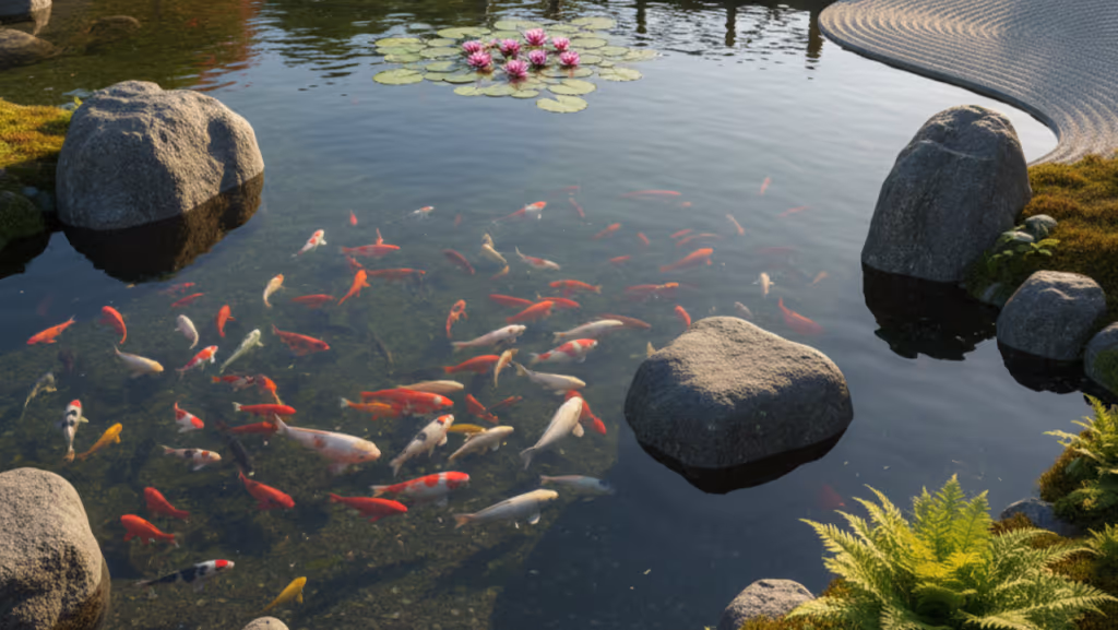 Como construir do zero um lago ornamental no seu quintal