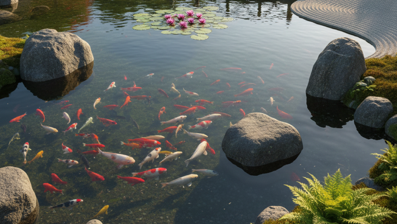 Como construir do zero um lago ornamental no seu quintal