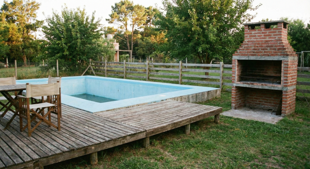 Piscina, deck e churrasqueira no quintal: o projeto que virou sonho de muita gente
