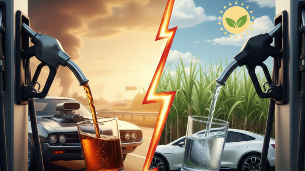 Gasolina ou etanol? Qual deles dói menos no bolso em 2025
