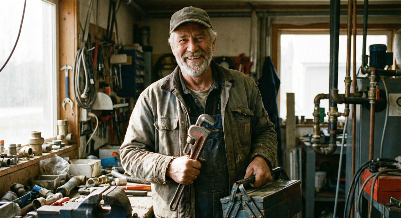 Encanador de 60 anos revela invenções incríveis que teve com anos de experiência