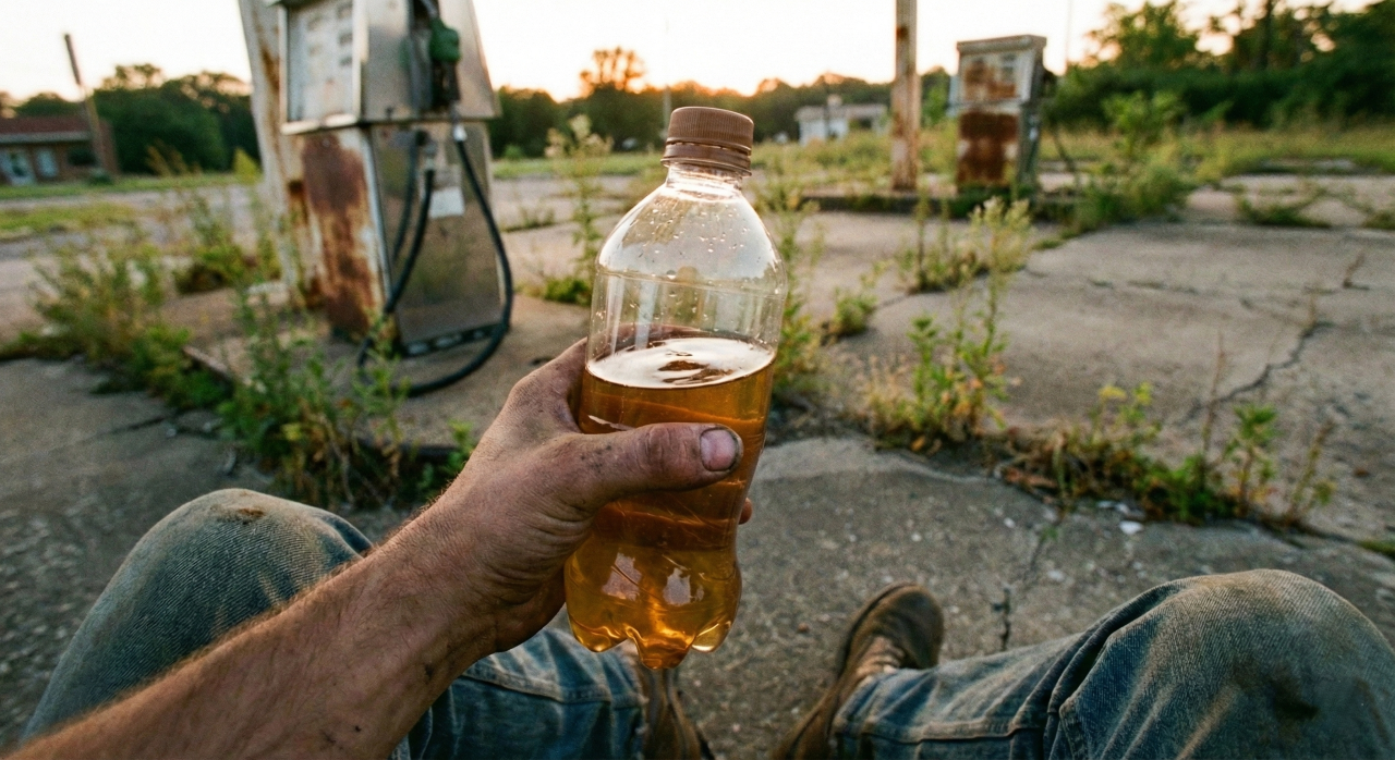 O que diz a lei sobre o transporte de gasolina em garrafas de plástico?
