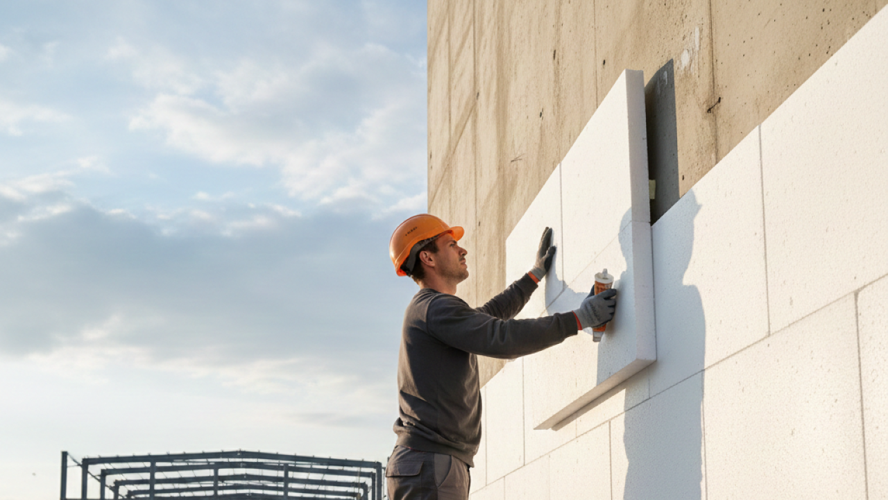 Reboco com placas de isopor: Uma solução prática e econômica