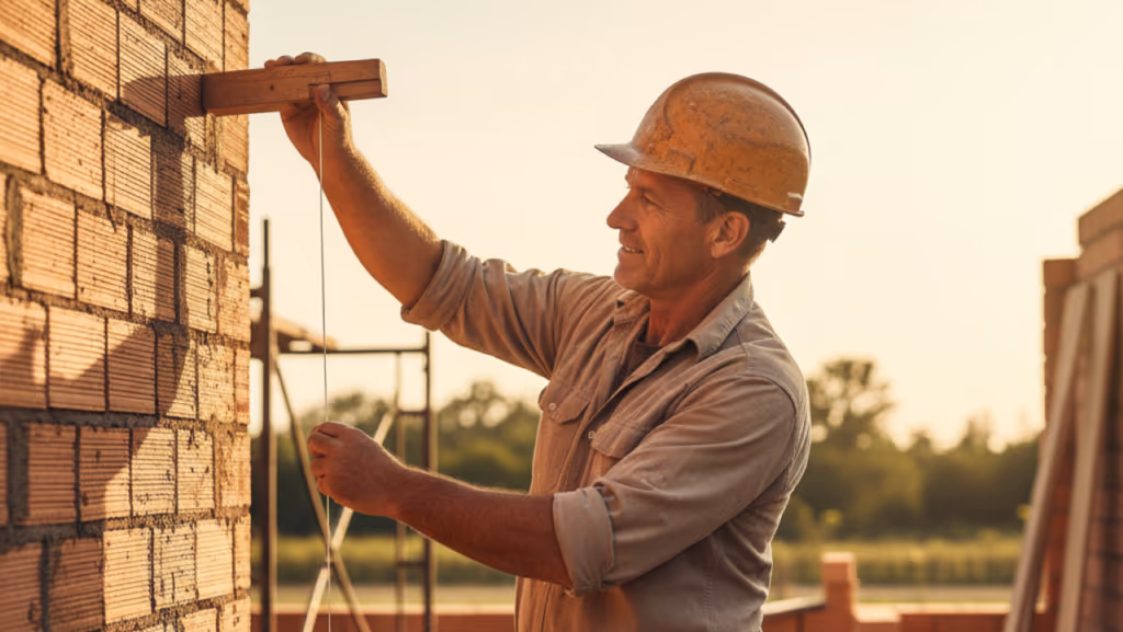 Como fazer uma parede ficar perfeitamente no prumo