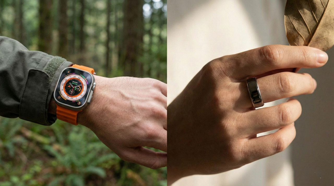 Smartwatch ou anel inteligente: qual é a melhor opção para monitorar a saúde