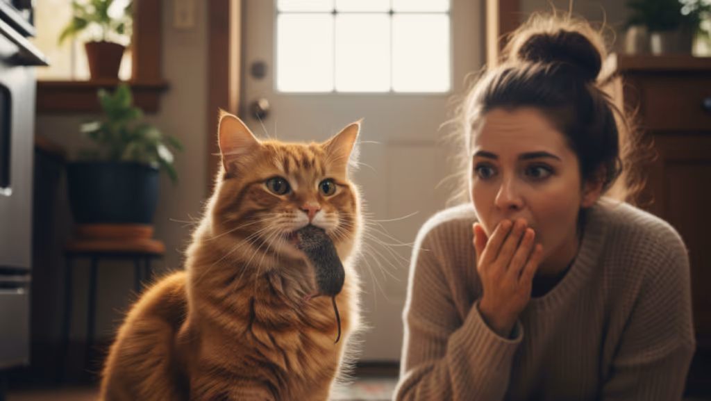 Por que seu gato traz ”presentes” mortos para você?