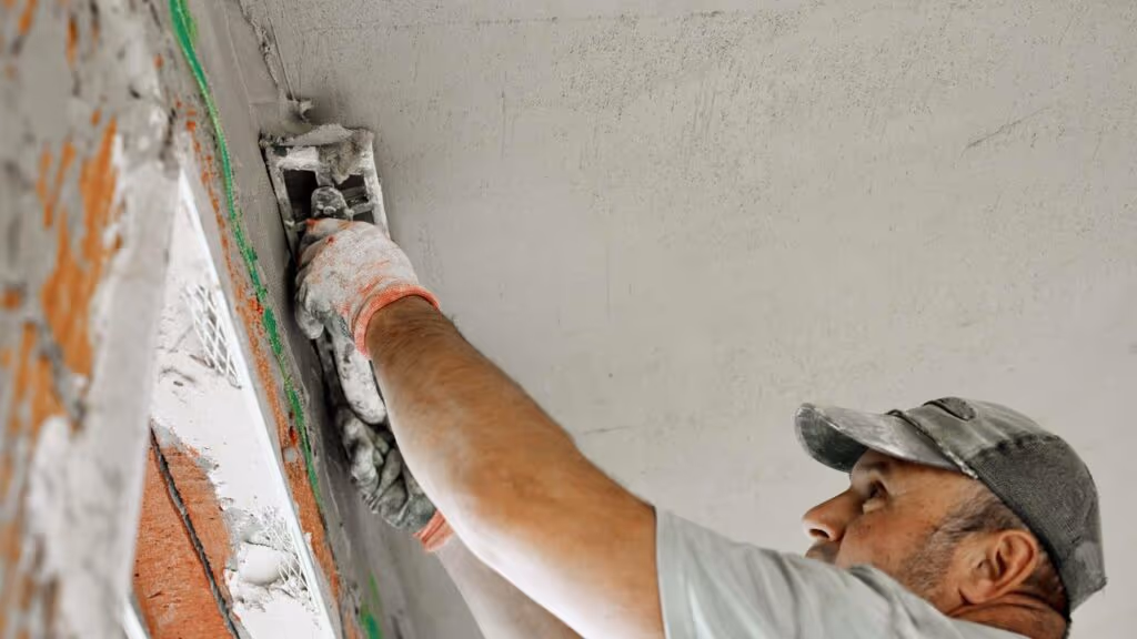 Fazer reboco agora é fácil e rápido usando esse novo método brilhante