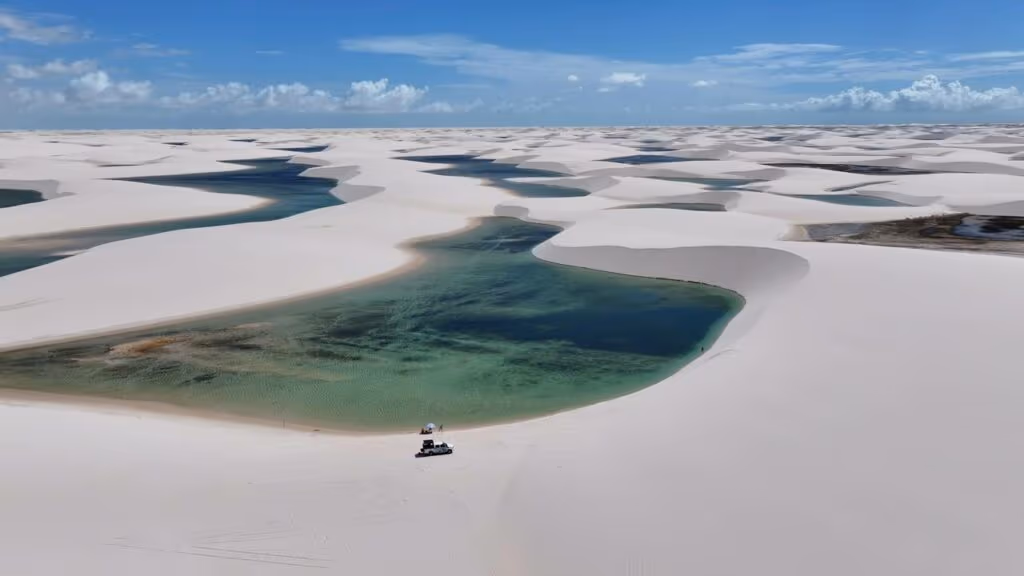 O paraíso brasileiro que impressiona visitantes do mundo inteiro com paisagens surreais