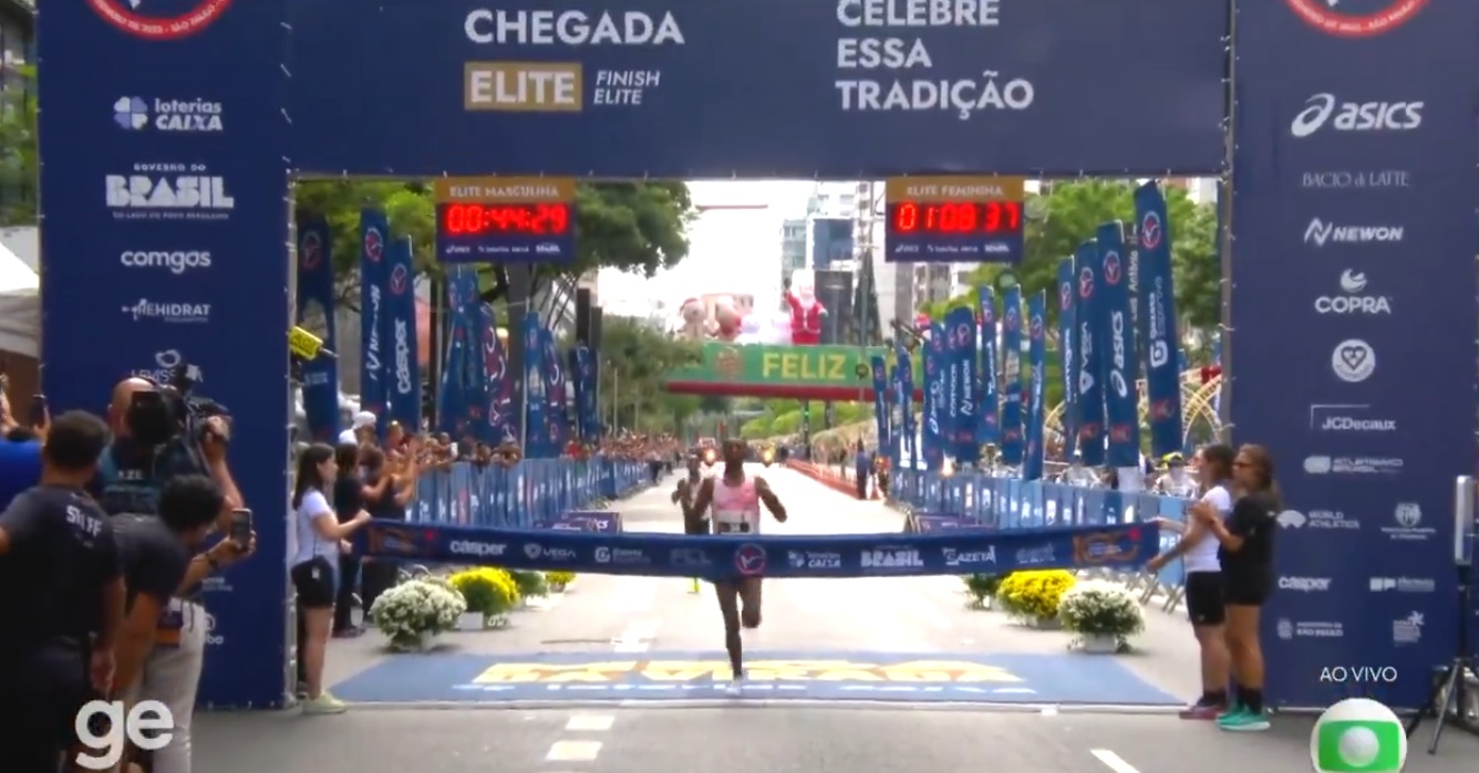 Etíope faz ultrapassagem nos metros finais e vence a São Silvestre