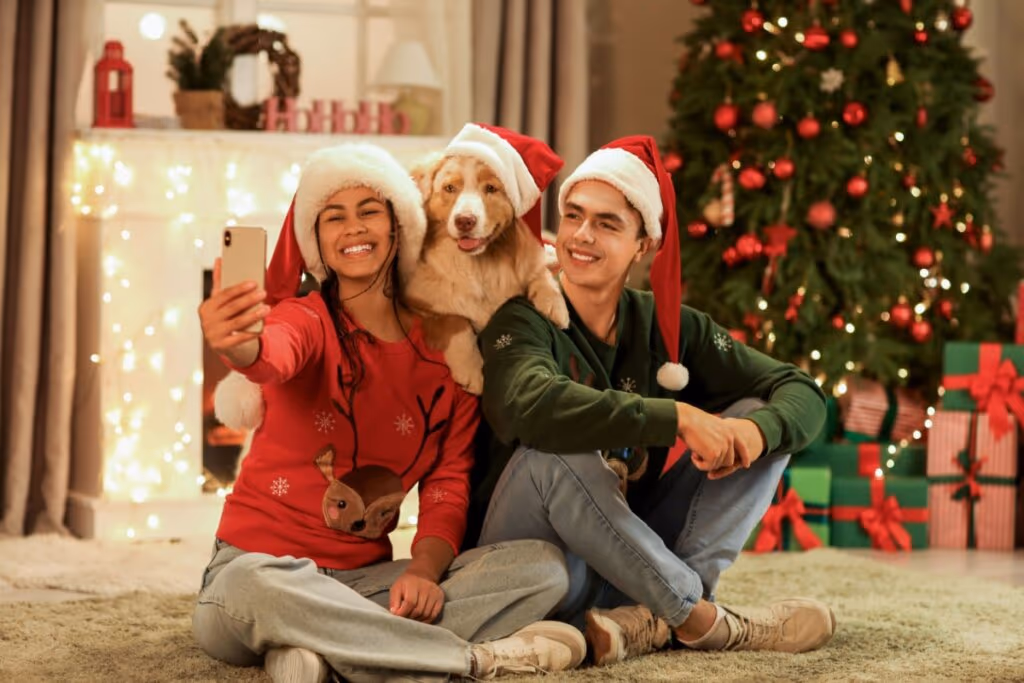 10 dicas para incluir o pet nas celebrações de Natal em família 