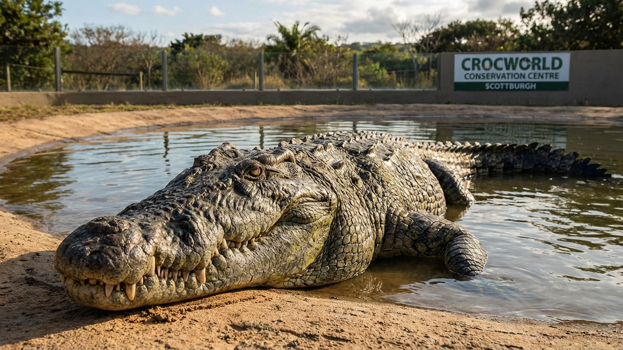 O crocodilo mais velho do mundo se chama Henry e chegou aos 124 anos