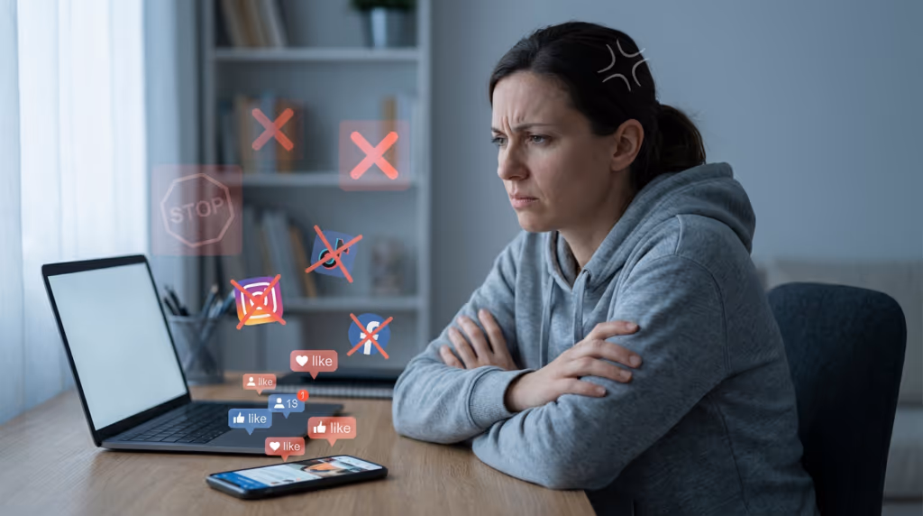 O que significa quando uma pessoa não faz publicação nas redes sociais, segundo a psicologia