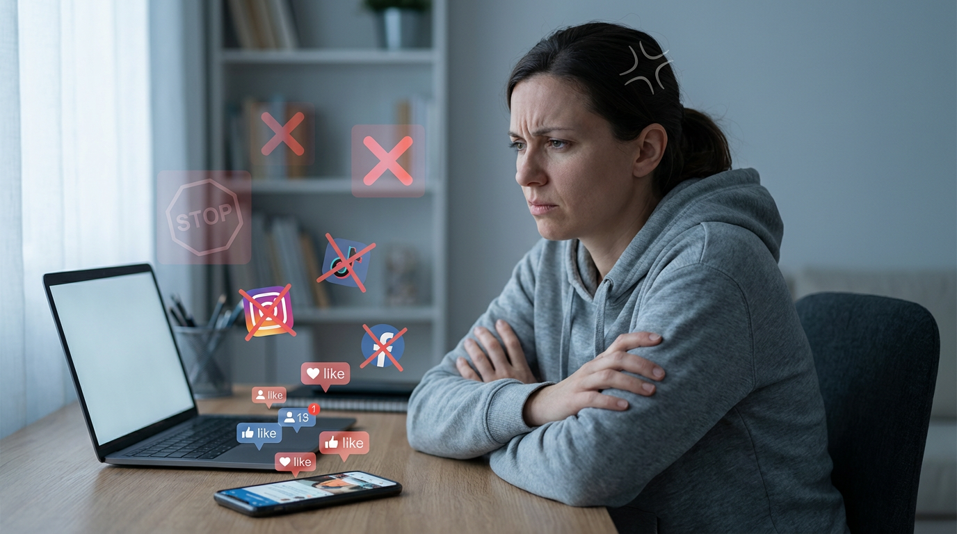 O que significa quando uma pessoa não faz publicação nas redes sociais, segundo a psicologia