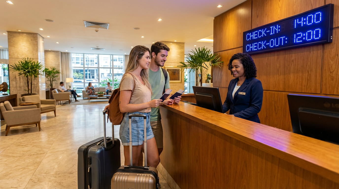 Padronização para horário de entrada e saída de hotéis começa hoje