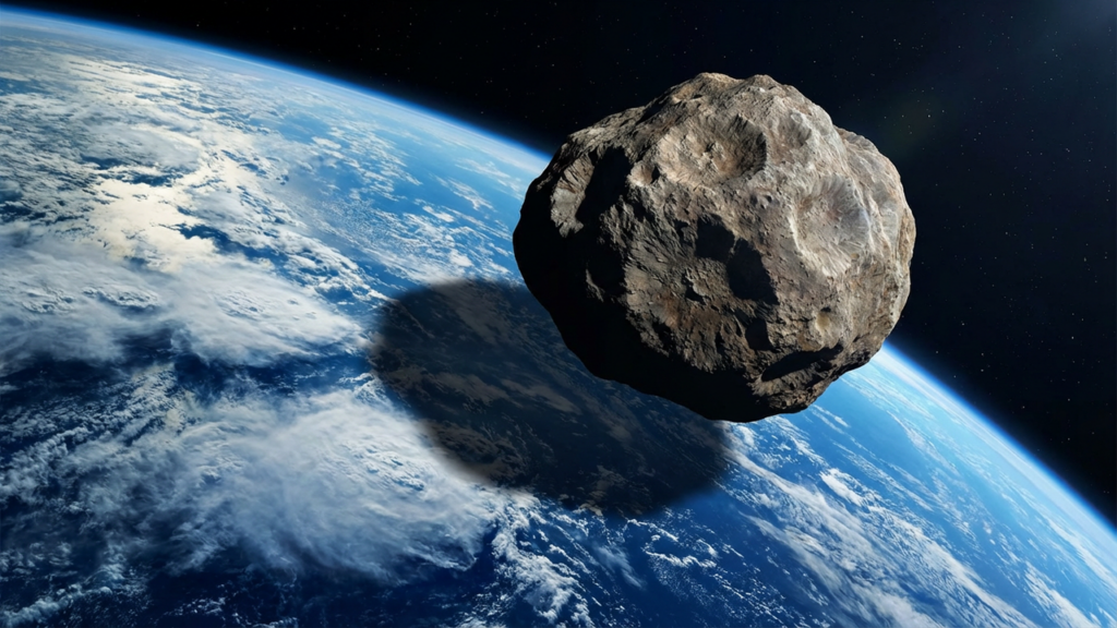 Passou raspando! NASA confirma que um asteroide do tamanho de um ônibus roçou a Terra