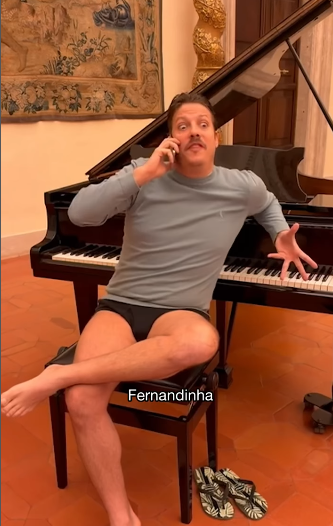 Embaixador em Roma nega ter autorizado Porchat a gravar vídeo