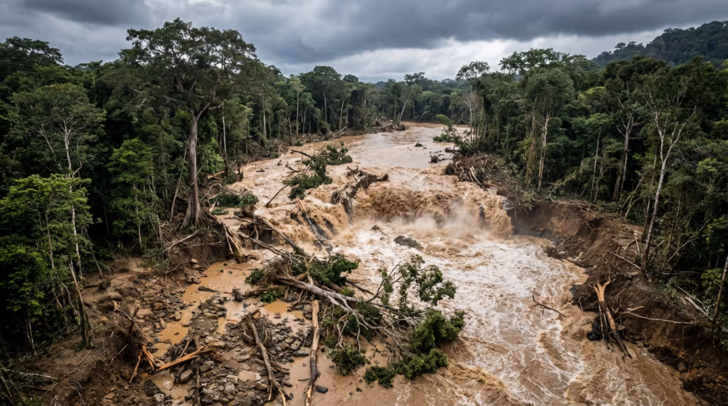 Rompimento de barragem causa alerta em ribeirinhos no Tocantins