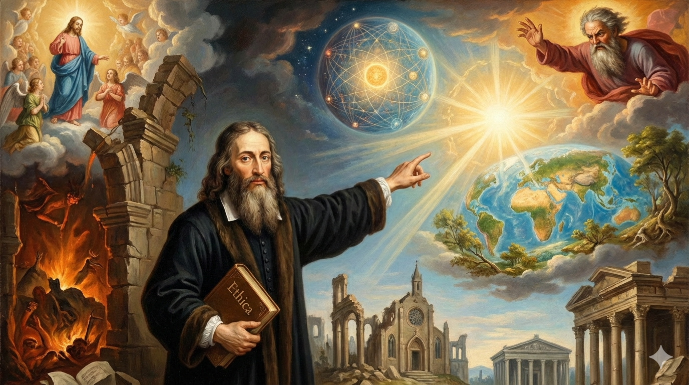 Spinoza, o filósofo panteísta do século XVII que desafiou os conceitos tradicionais de Deus, inferno, céu e punição divina