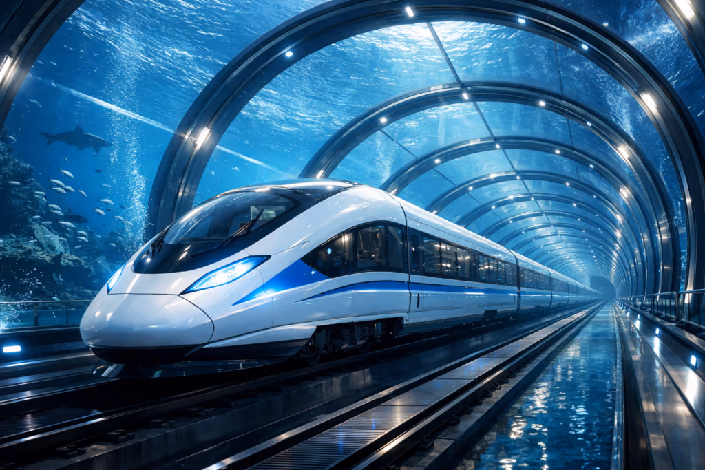 Túnel submarino mais rápido do mundo entra em funcionamento, liga ilhas em minutos e é o novo queridinho da engenharia mundial