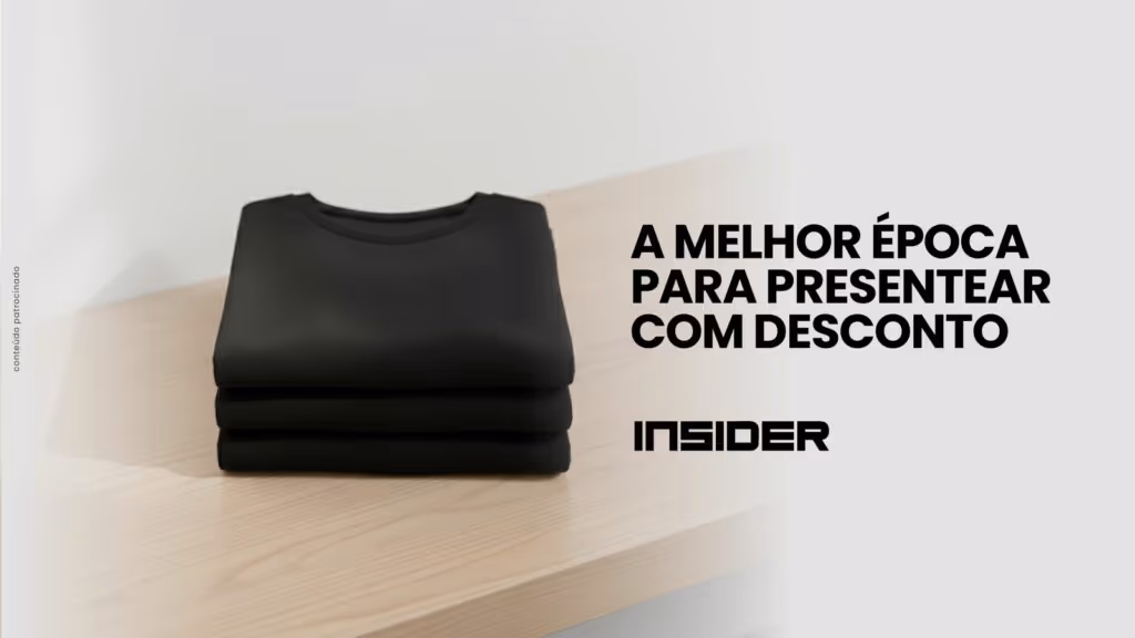 A melhor época para presentear com desconto