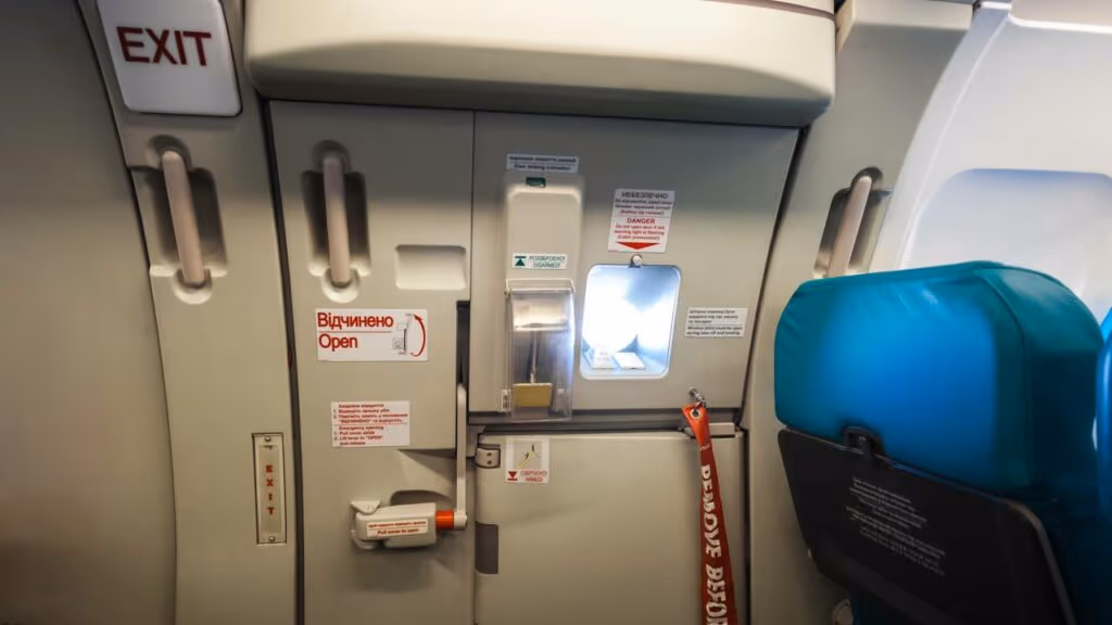 O que acontece se alguém abrir a porta do avião em voo