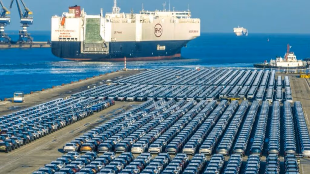 China dribla crise interna com exportação em massa de carros