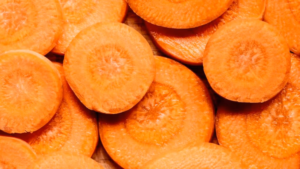 O topo da cenoura que você joga fora vira isso em poucos dias