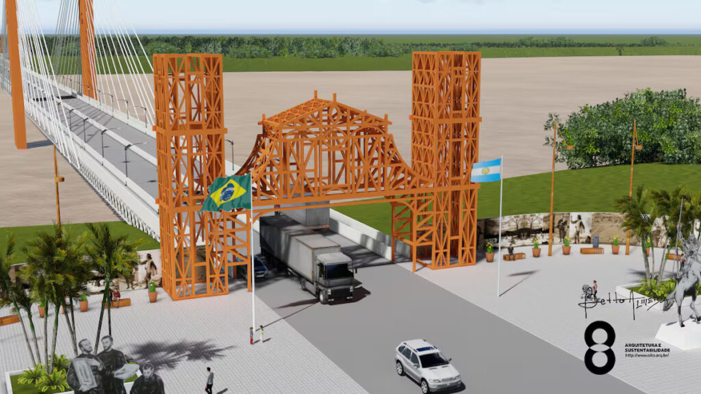 Megaprojeto bioceânico que vai conectar Brasil à Argentina tem 950 metros de extensão