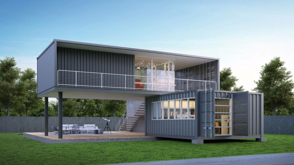 A construção de uma casa contêiner não é algo muito complicado, mas cuidados especiais precisam ser tomados - Créditos: depositphotos.com / projectseasun@gmail.com