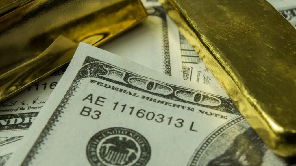 A cotação do ouro é influenciada diretamente pela flutuação do câmbio do dólar - Créditos: depositphotos.com / TaraPatta