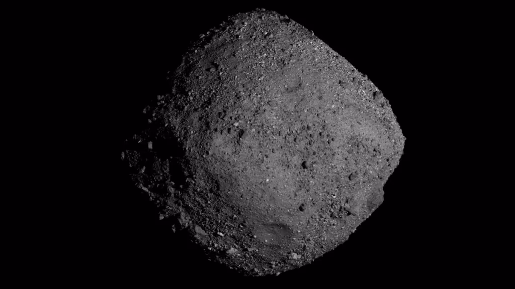 Nasa encontra molécula da felicidade em materiais trazidos do asteroide Bennu